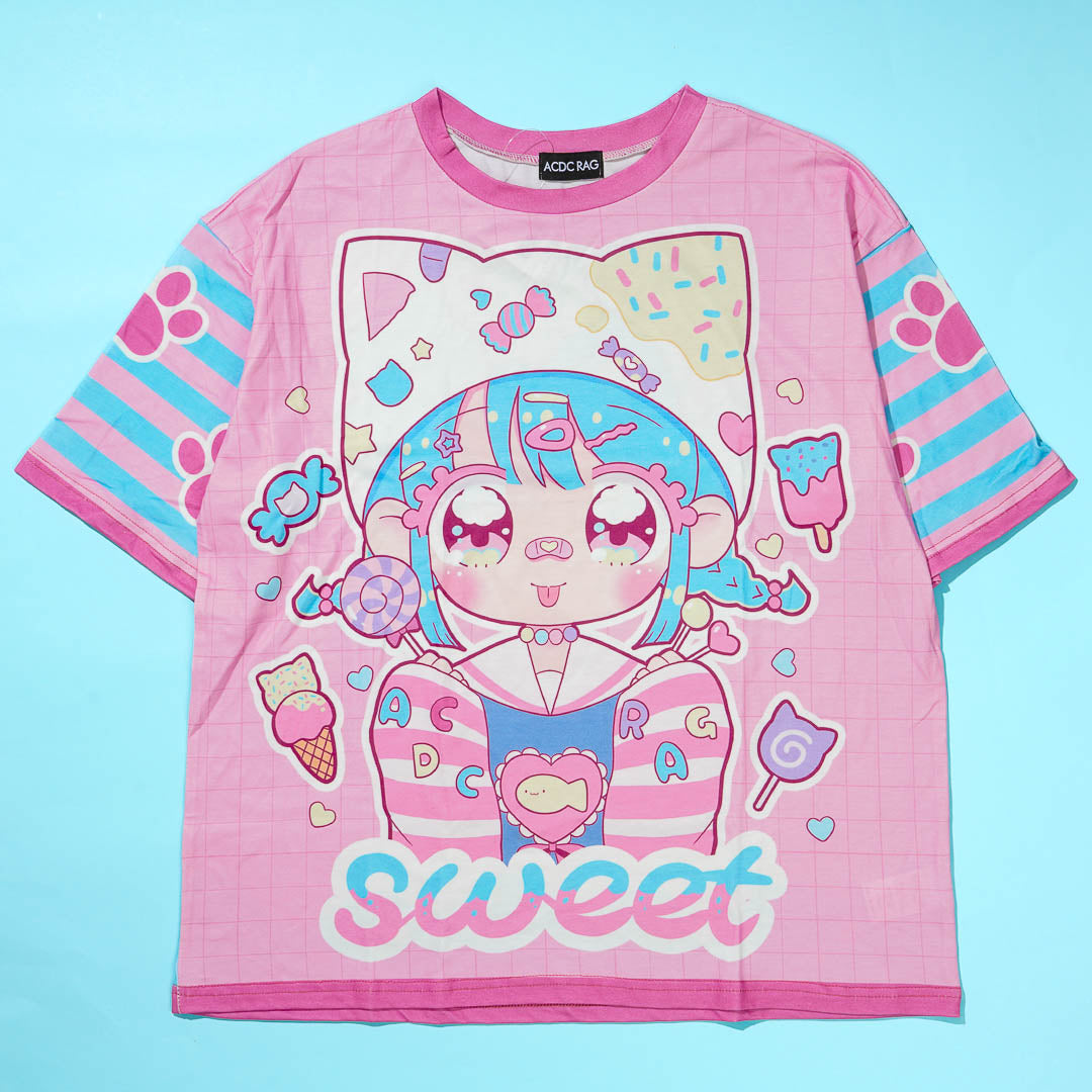 ACDC RAG Sweet Nyanko T-Shirt