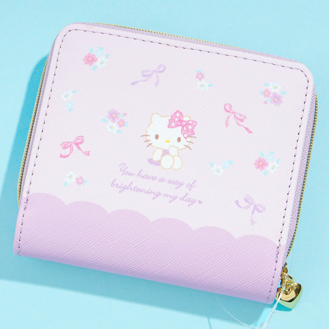Hello Kitty Flowery Folding Wallet