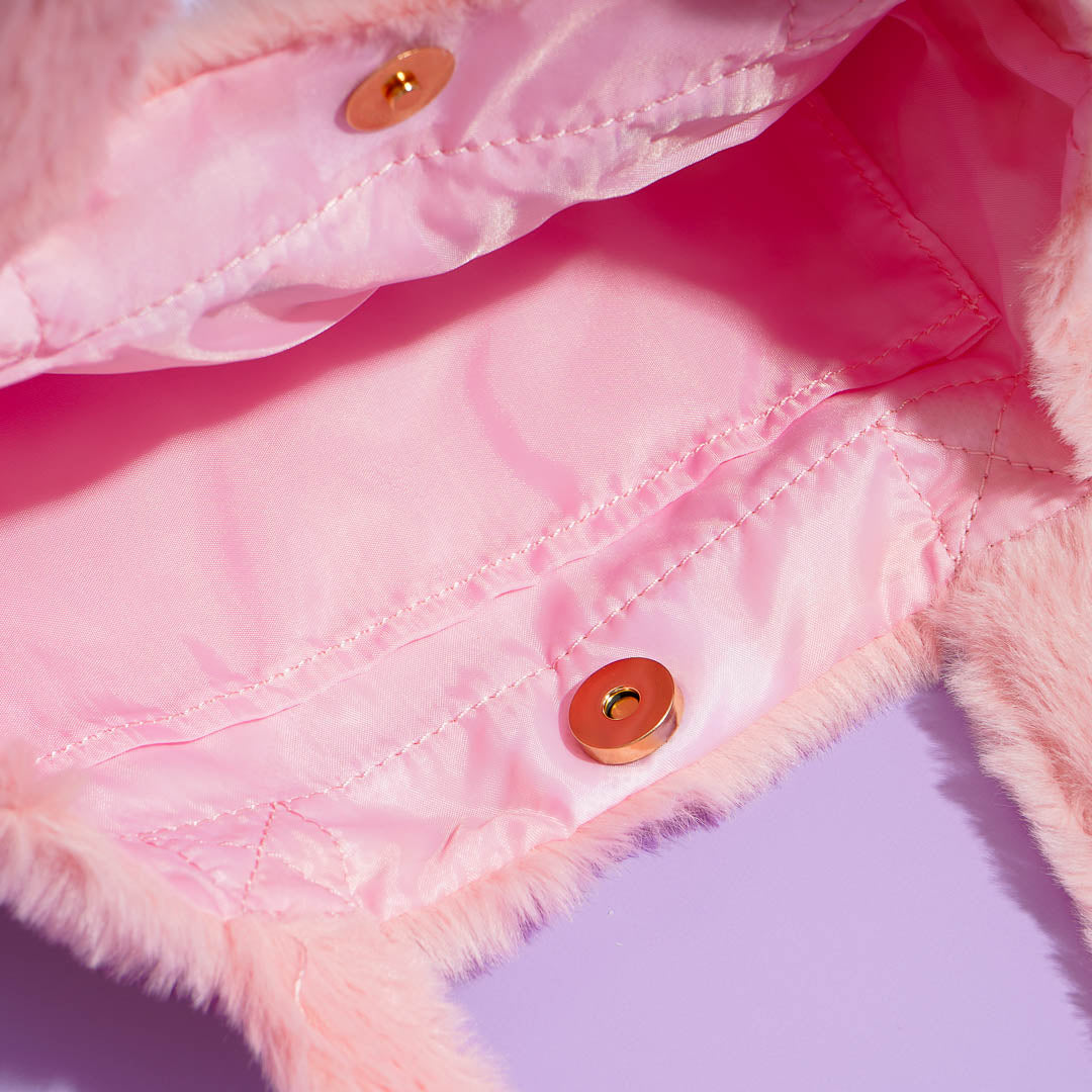 My Melody Fluffy Fur Handbag