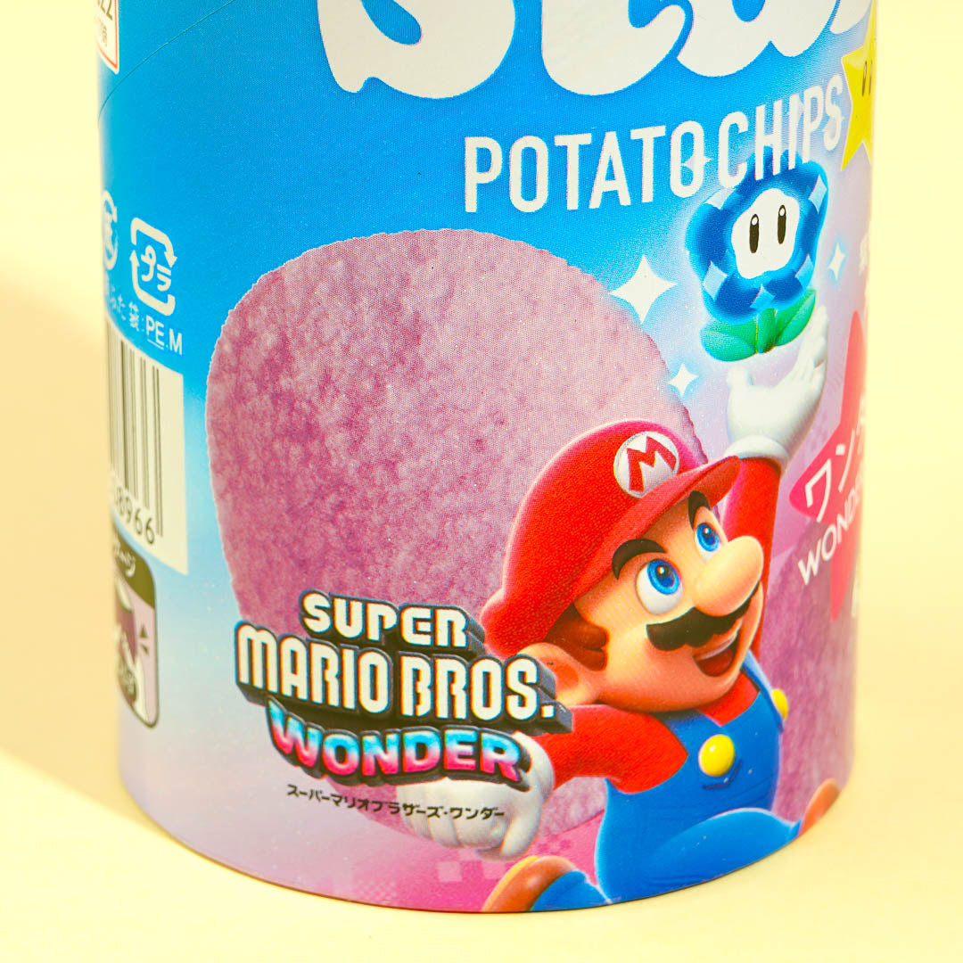 Super Mario Chip Star Potato Chips - Wonder Flavor