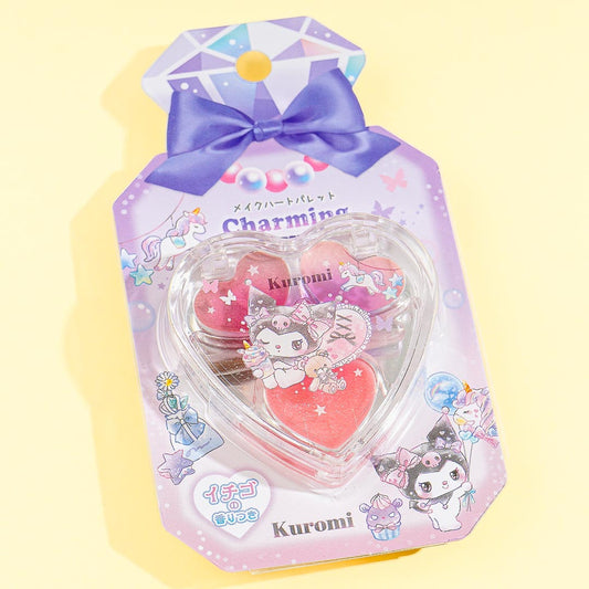 Kuromi Charming Jewel Heart Makeup Palette