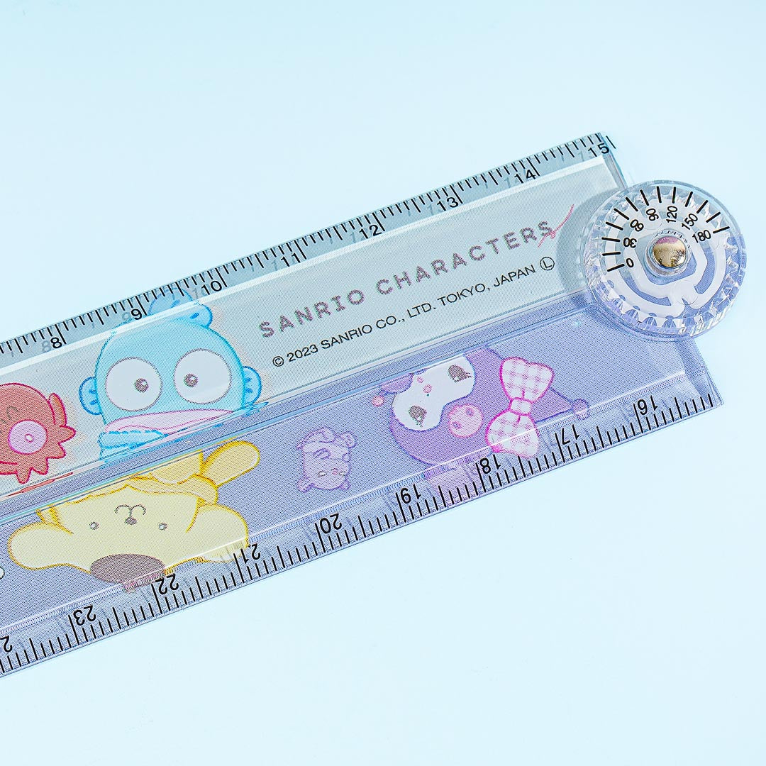 Sanrio Characters Hangout Folding Ruler