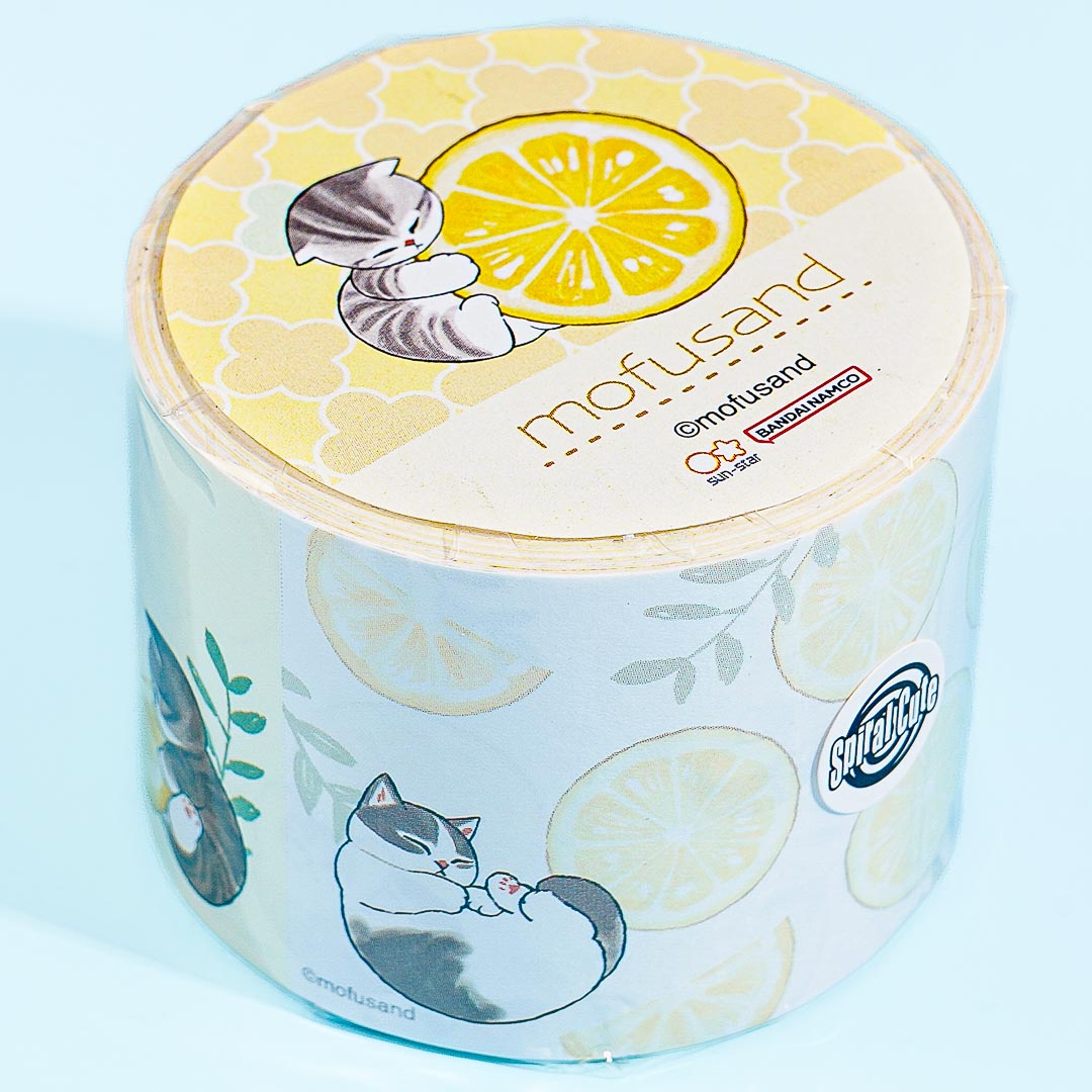 Mofusand Lemon Tea Sticky Notes Roll