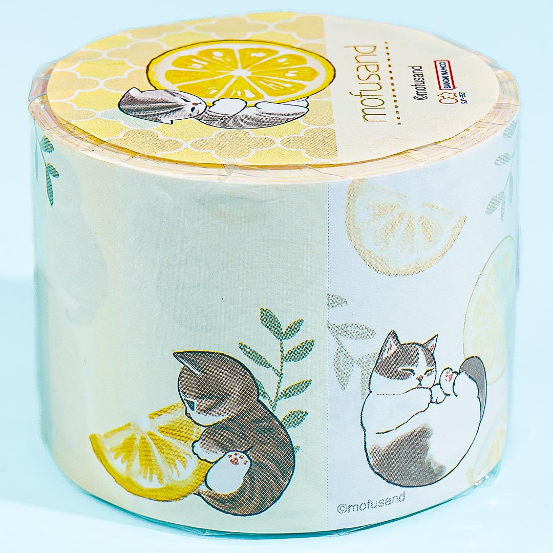 Mofusand Lemon Tea Sticky Notes Roll