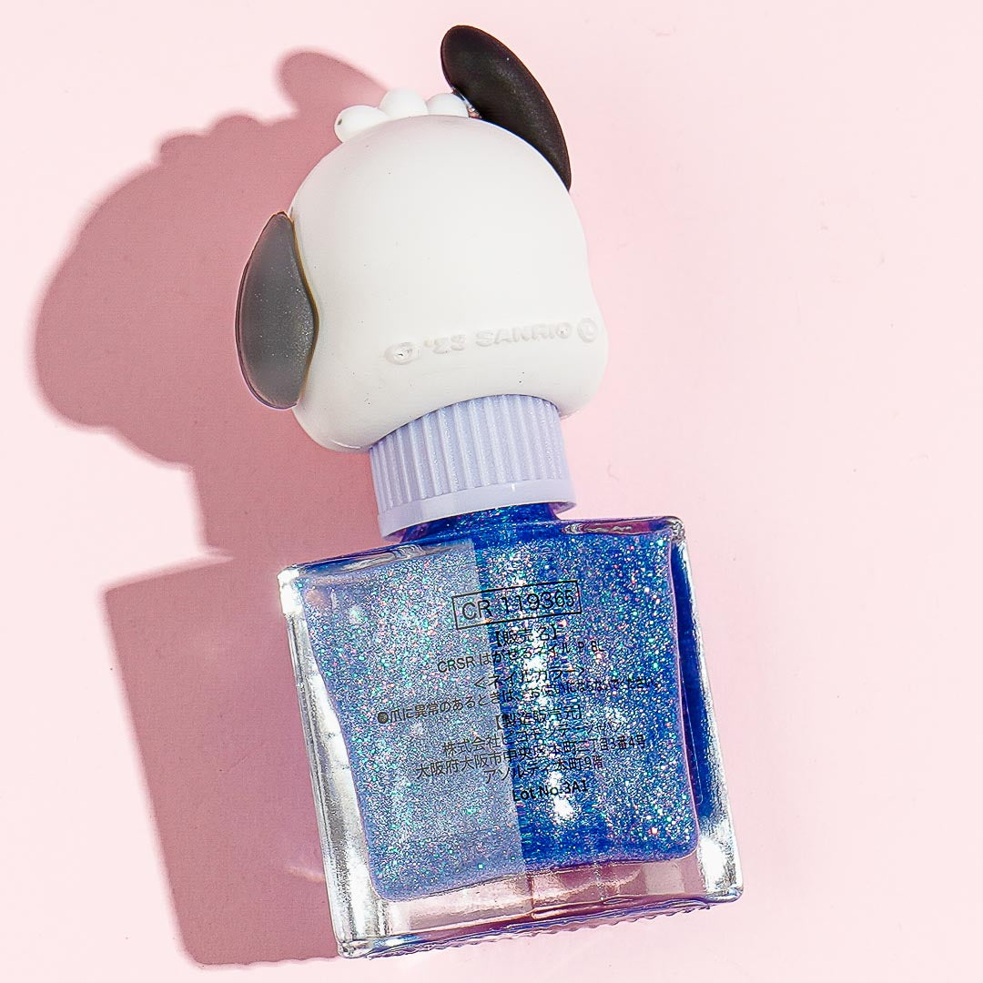Pochacco Glittery Manicure