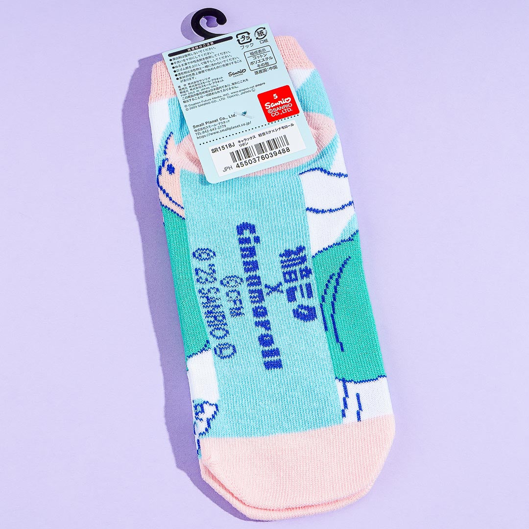 Hatsune Miku x Cinnamoroll Ribbon Socks
