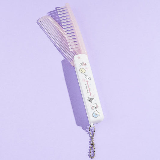 Sanrio Characters Cuties Folding Comb & Brush