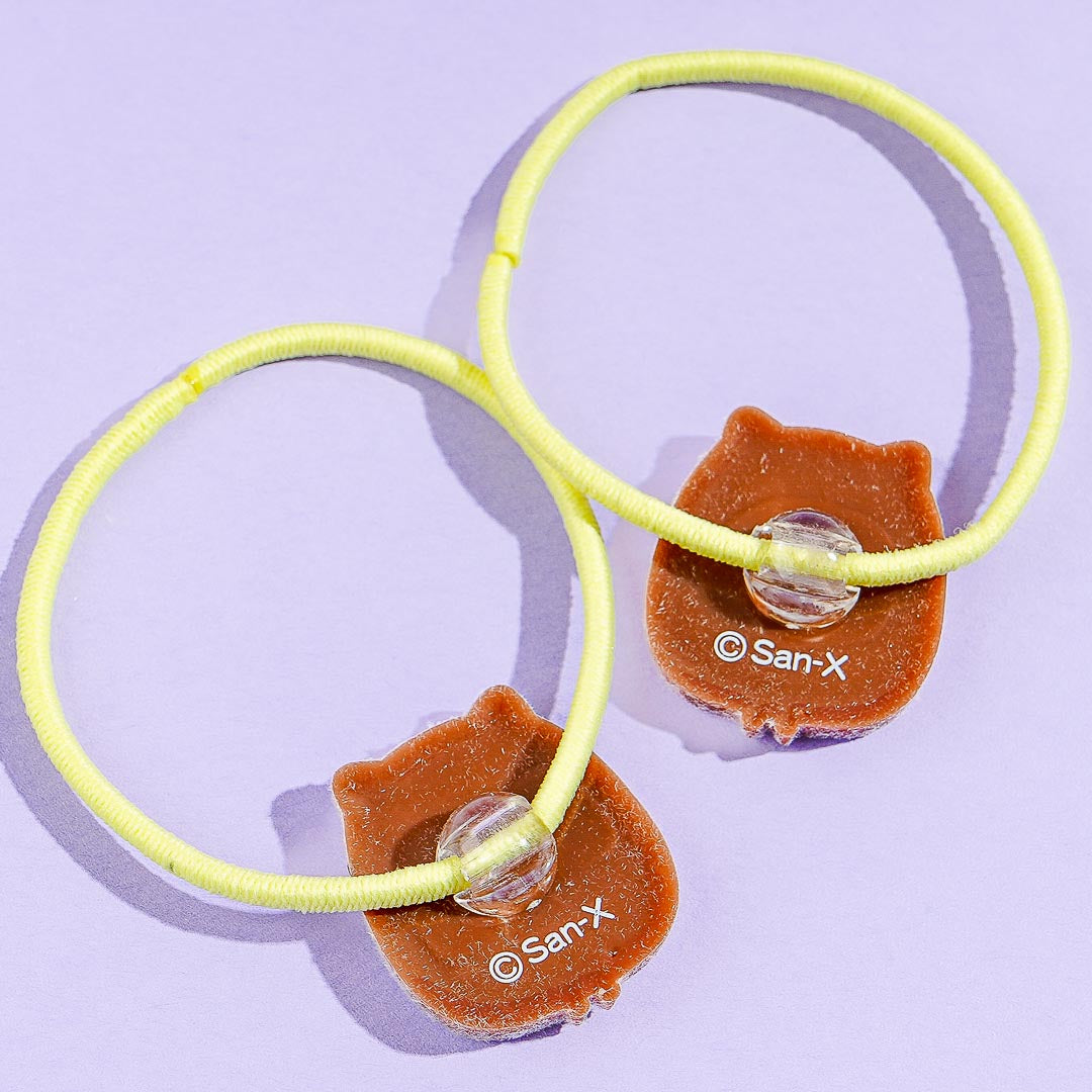 Sumikko Gurashi Flocky Hair Ties - Neko