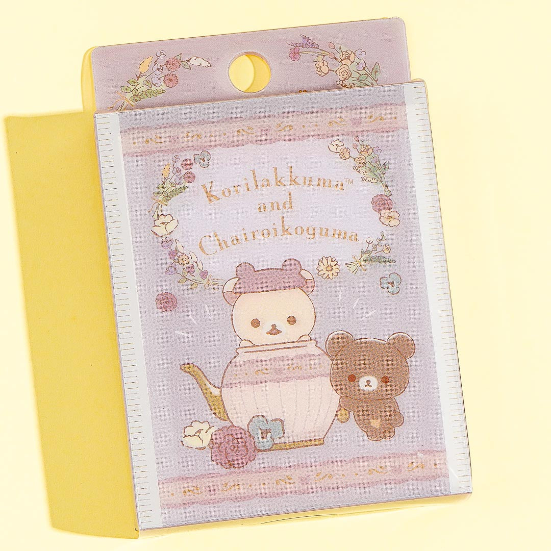 Korilakkuma & Chairoikoguma Flower Tea Time Stationery Set
