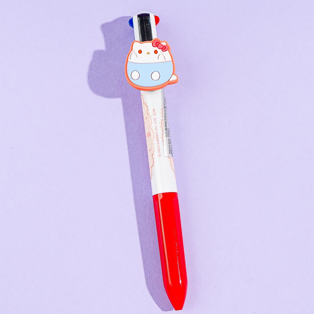 Hello Kitty Round Eyes Cutie 4-Color Ballpen