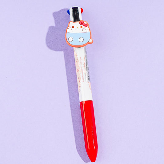 Hello Kitty Round Eyes Cutie 4-Color Ballpen