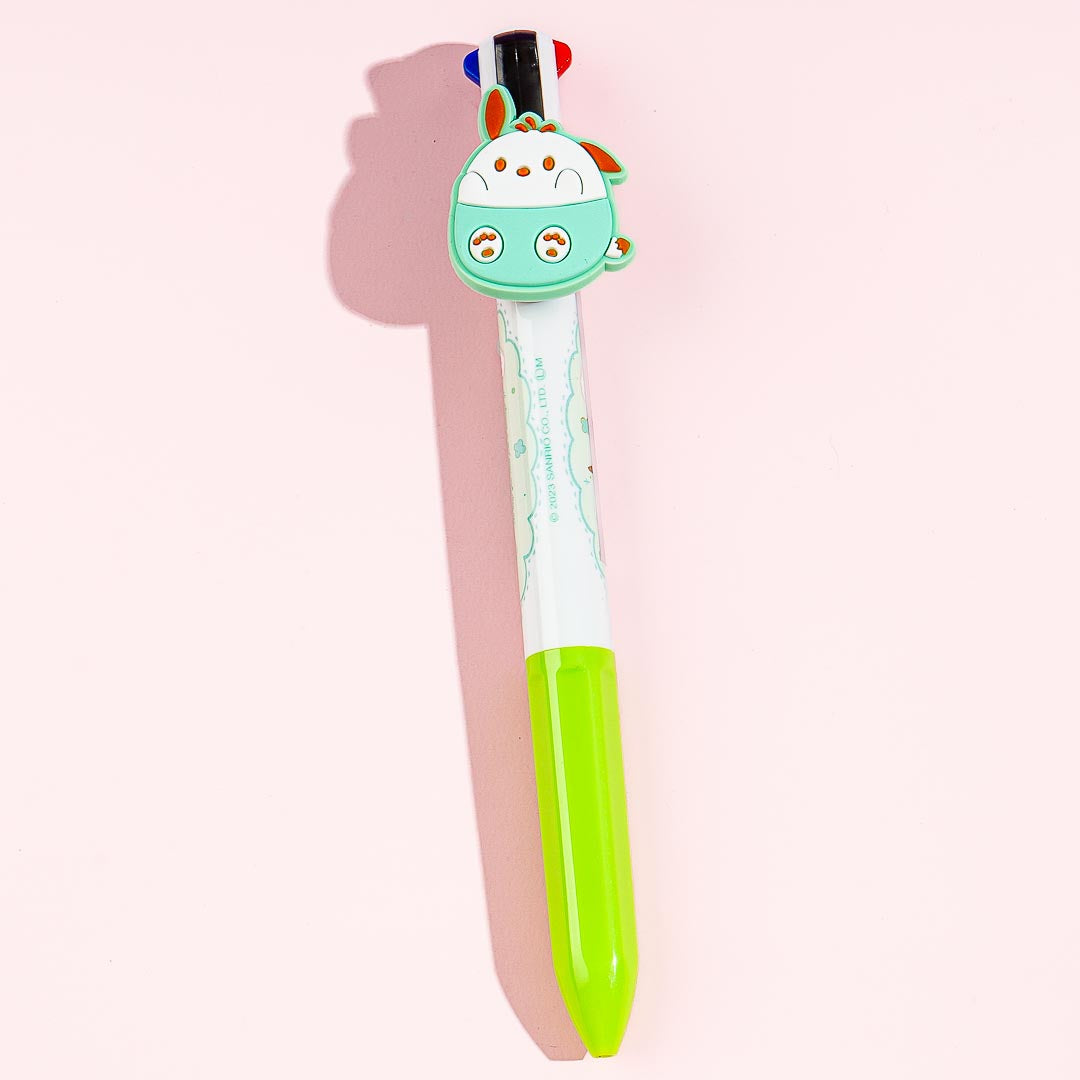Pochacco Round Eyes Cutie 4-Color Ballpen