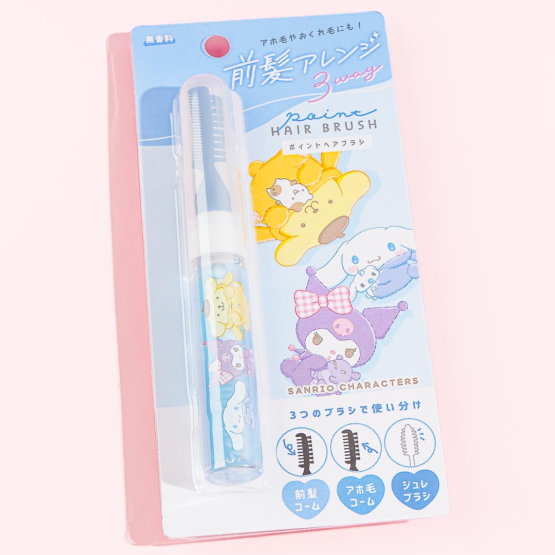 Sanrio Characters 3-Way Point Hair Brush