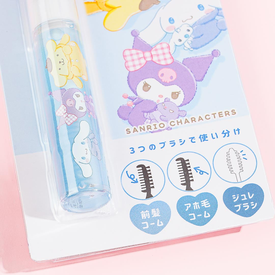 Sanrio Characters 3-Way Point Hair Brush