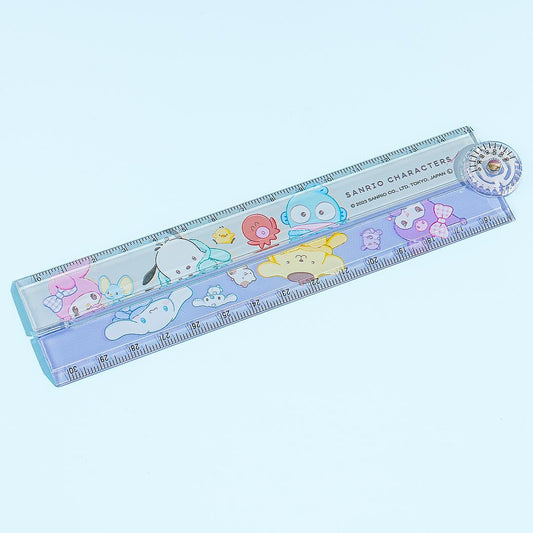Sanrio Characters Hangout Folding Ruler
