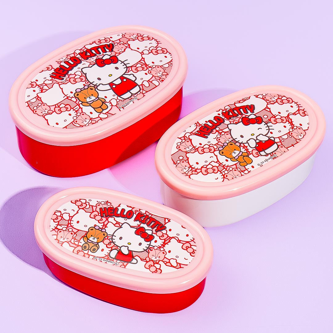 Hello Kitty Friendship Overload Food Container Set