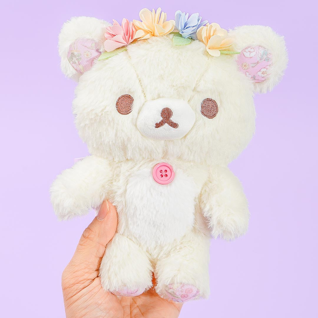 Korilakkuma Flower Tea Time Plushie - Medium