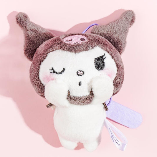 Kuromi Surprised Plushie - Medium