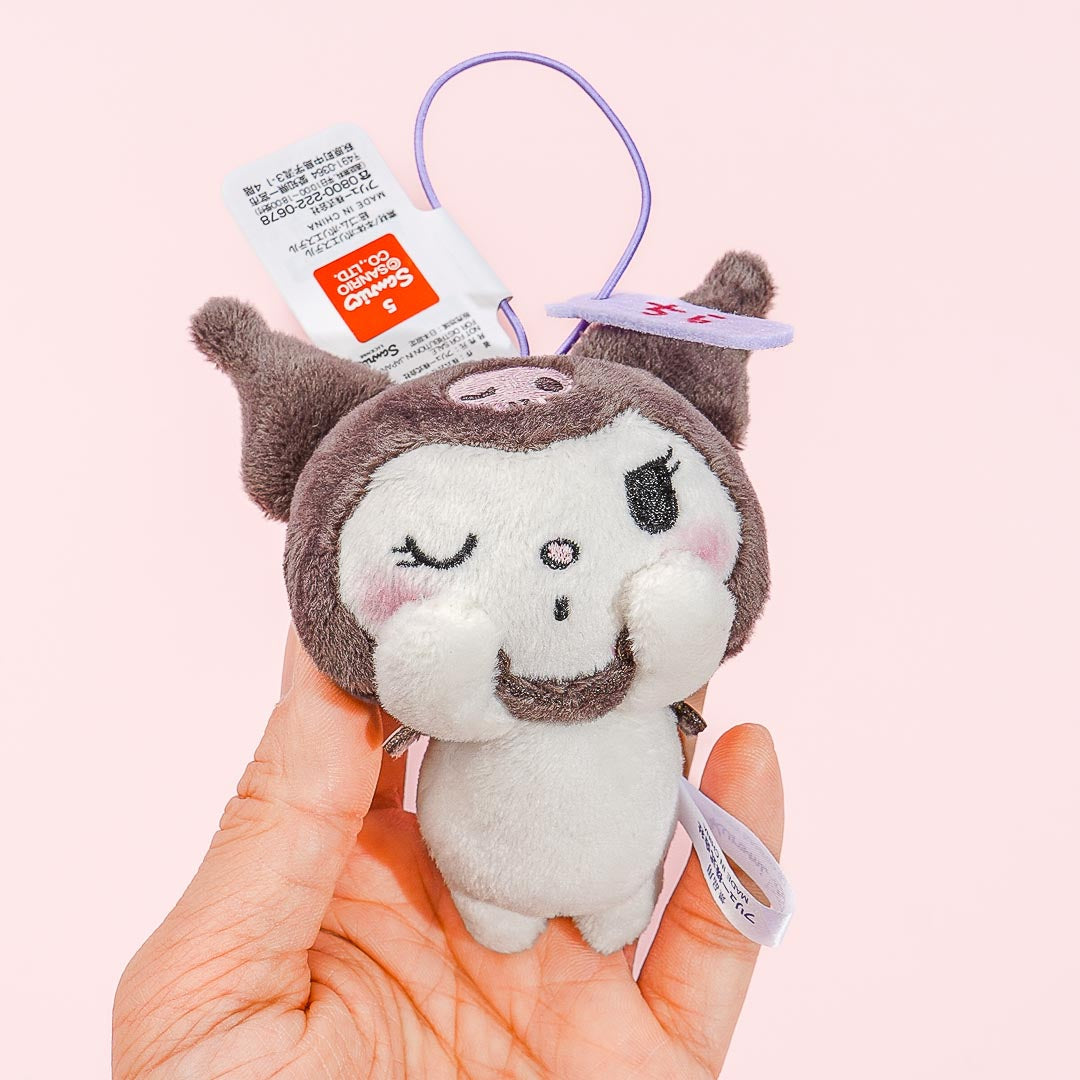 Kuromi Surprised Plushie - Medium