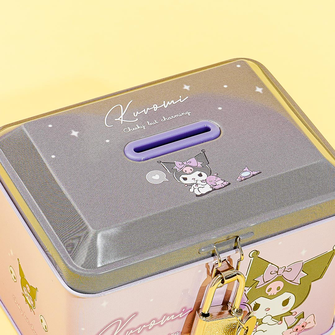 Kuromi Cheeky But Charming Coin Bank With Lock