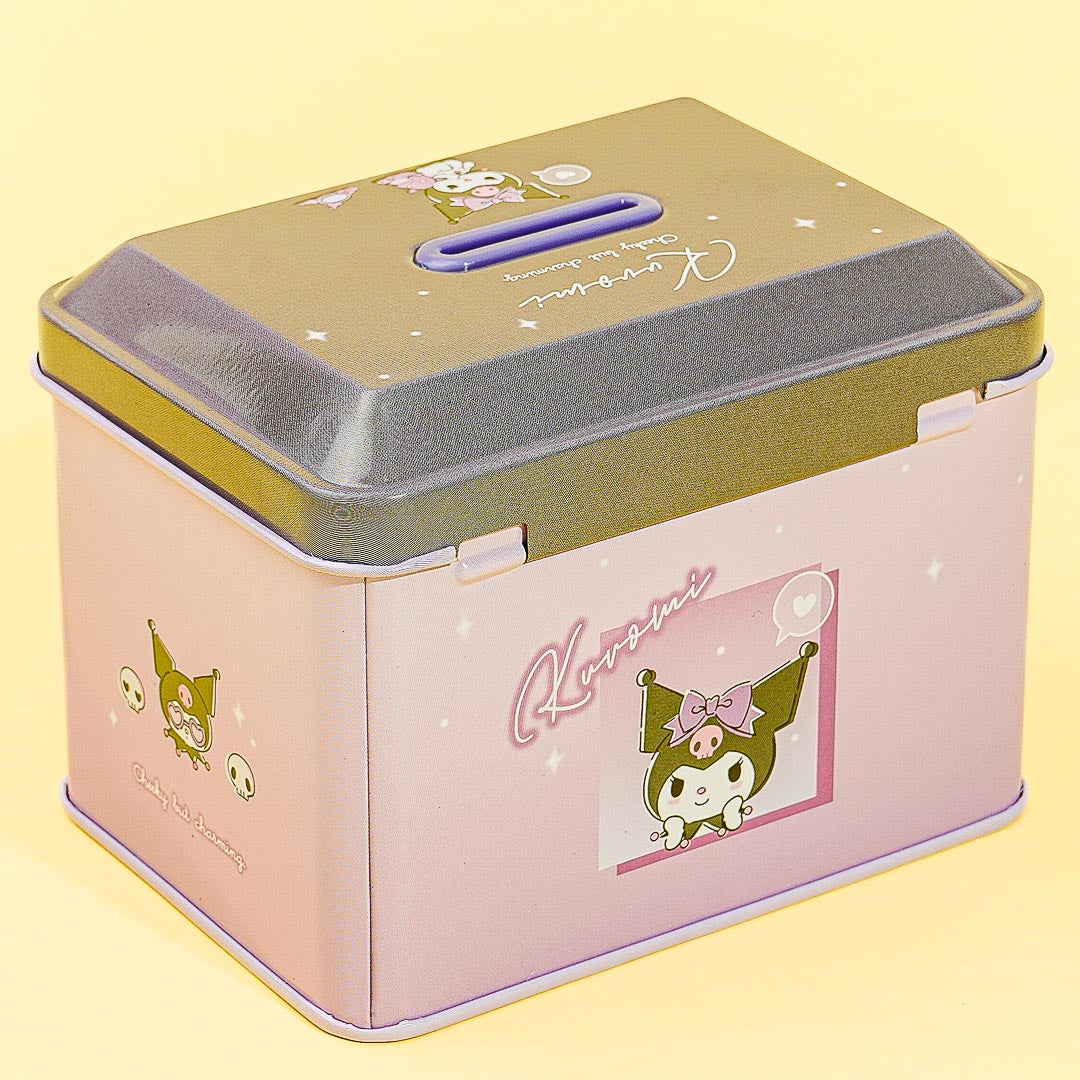 Kuromi Cheeky But Charming Coin Bank With Lock