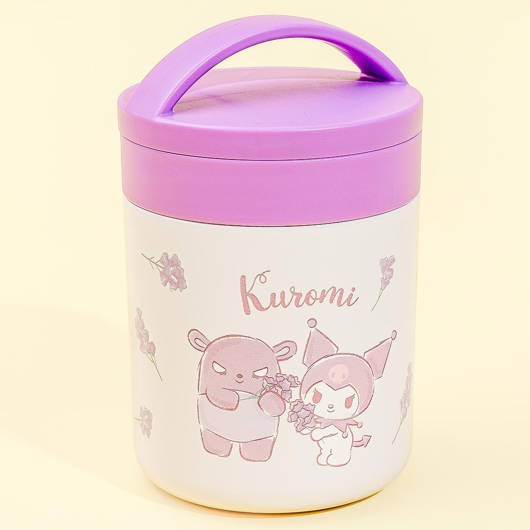 Kuromi & Baku Lavender Thermal Insulated Soup Jar