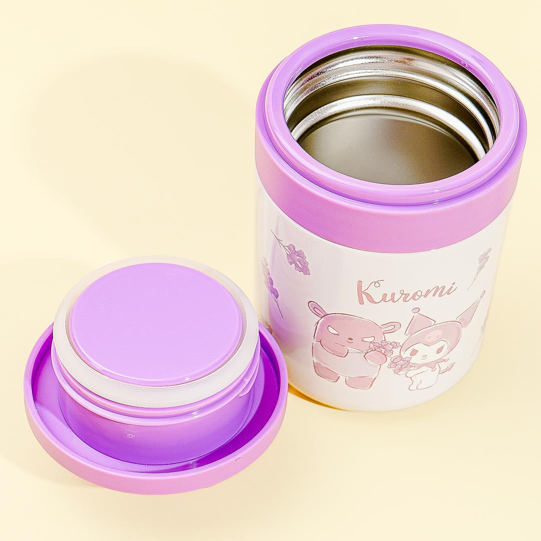 Kuromi & Baku Lavender Thermal Insulated Soup Jar