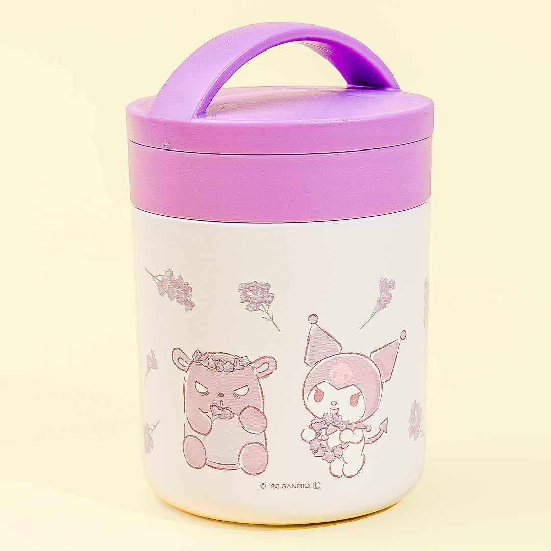 Kuromi & Baku Lavender Thermal Insulated Soup Jar