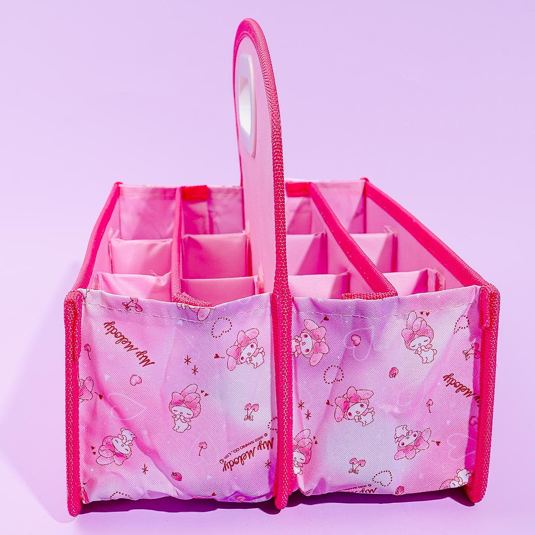 My Melody Multi-Slot Foldable Storage Organizer With Handle