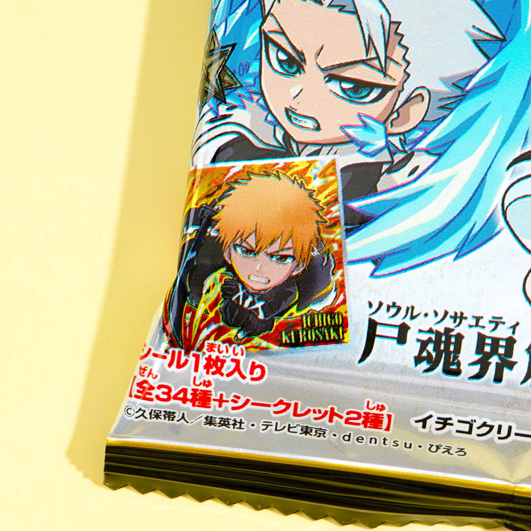 Bleach Niformation Strawberry Wafer With Sticker
