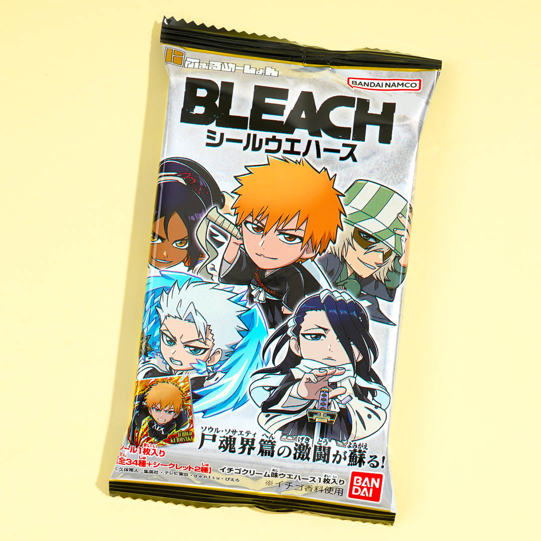 Bleach Niformation Strawberry Wafer With Sticker