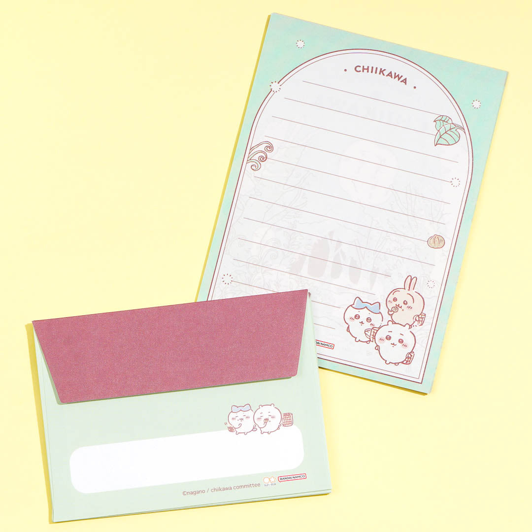 Chiikawa Marron Glace Forest Letter Set
