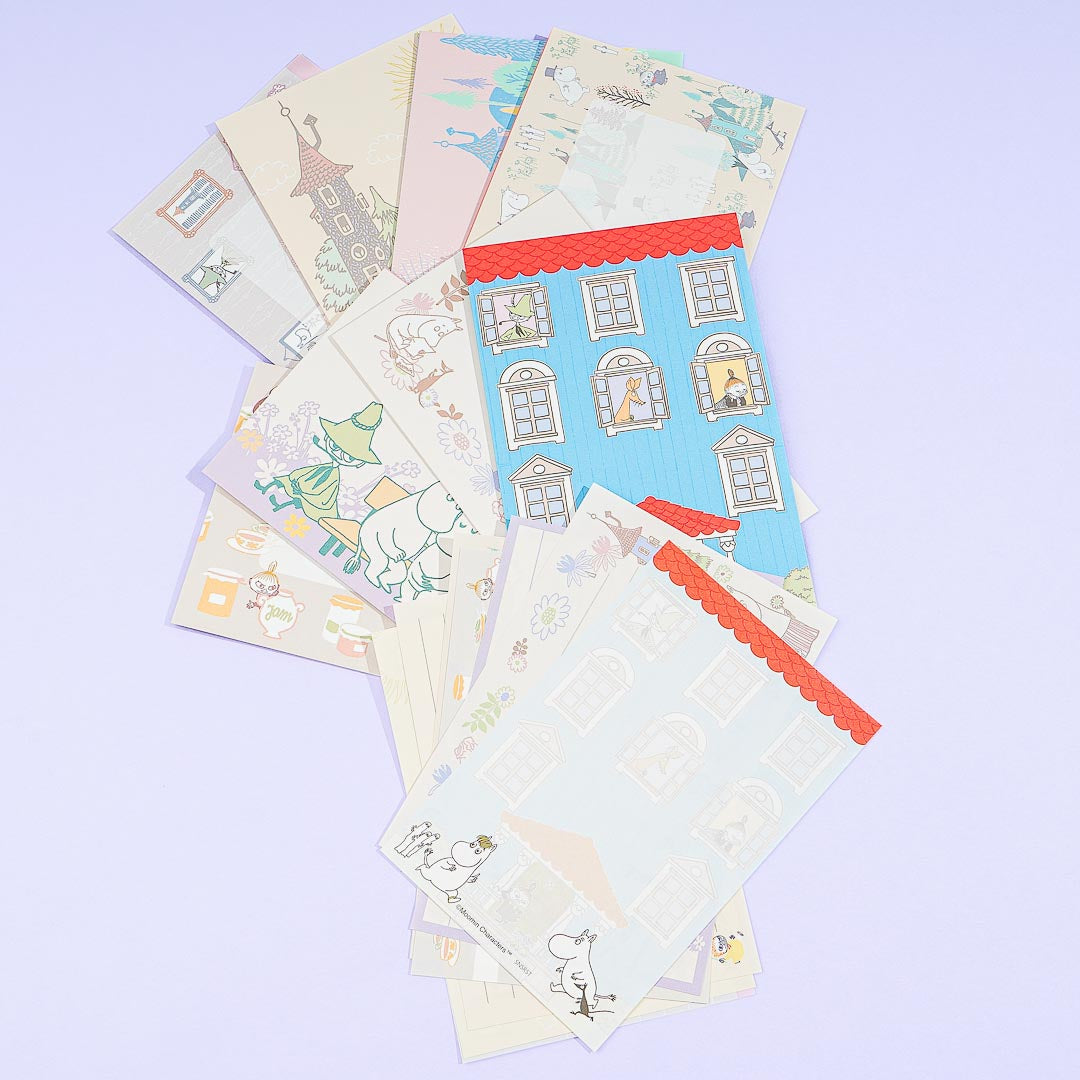 Moomin Yashiki Letter Set