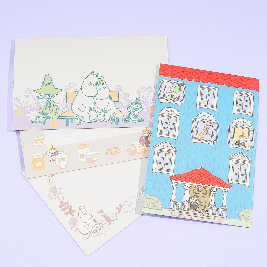 Moomin Yashiki Letter Set
