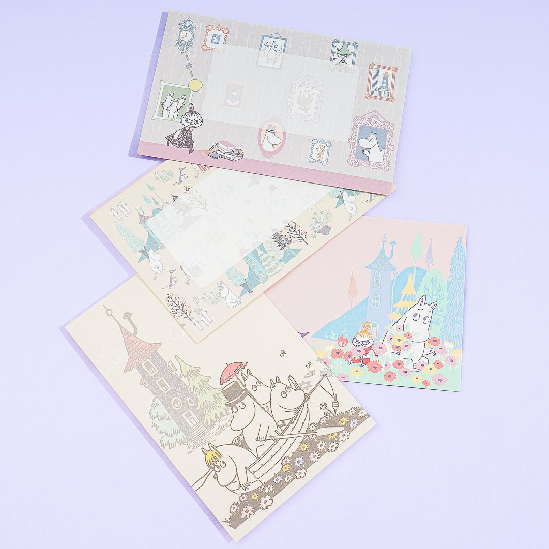 Moomin Yashiki Letter Set