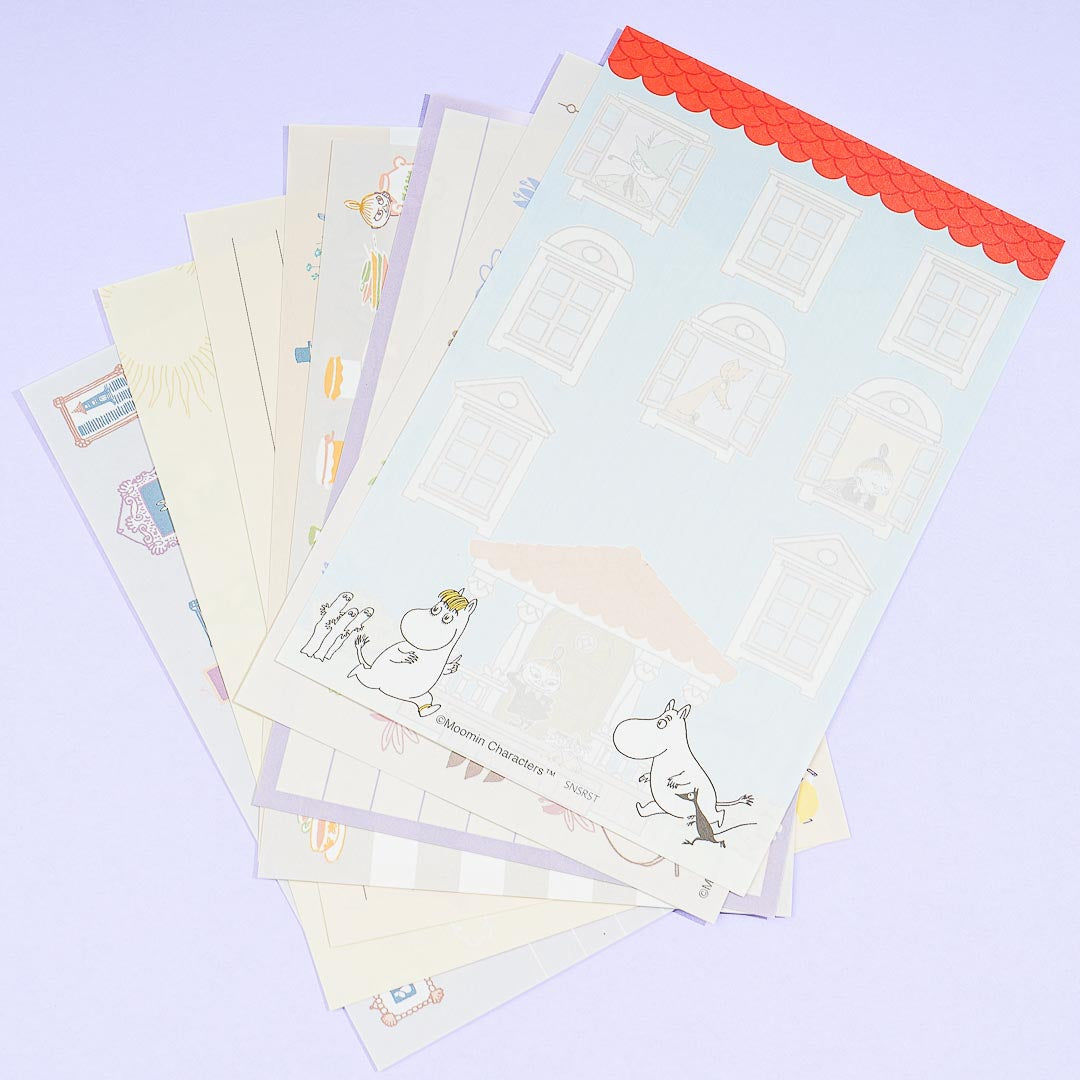 Moomin Yashiki Letter Set