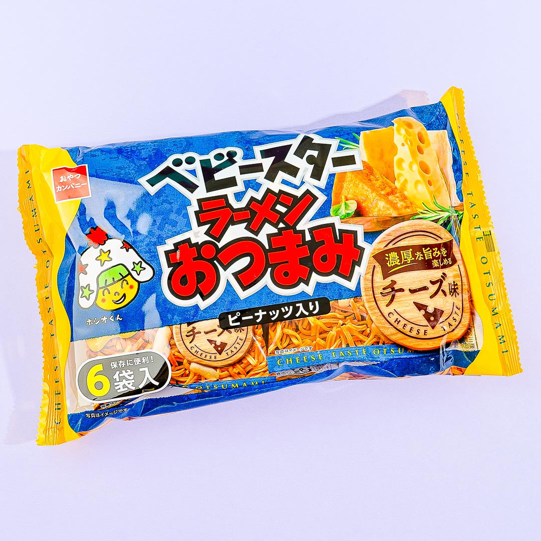 Baby Star Ramen & Peanut Snack Multi-Pack - Cheese