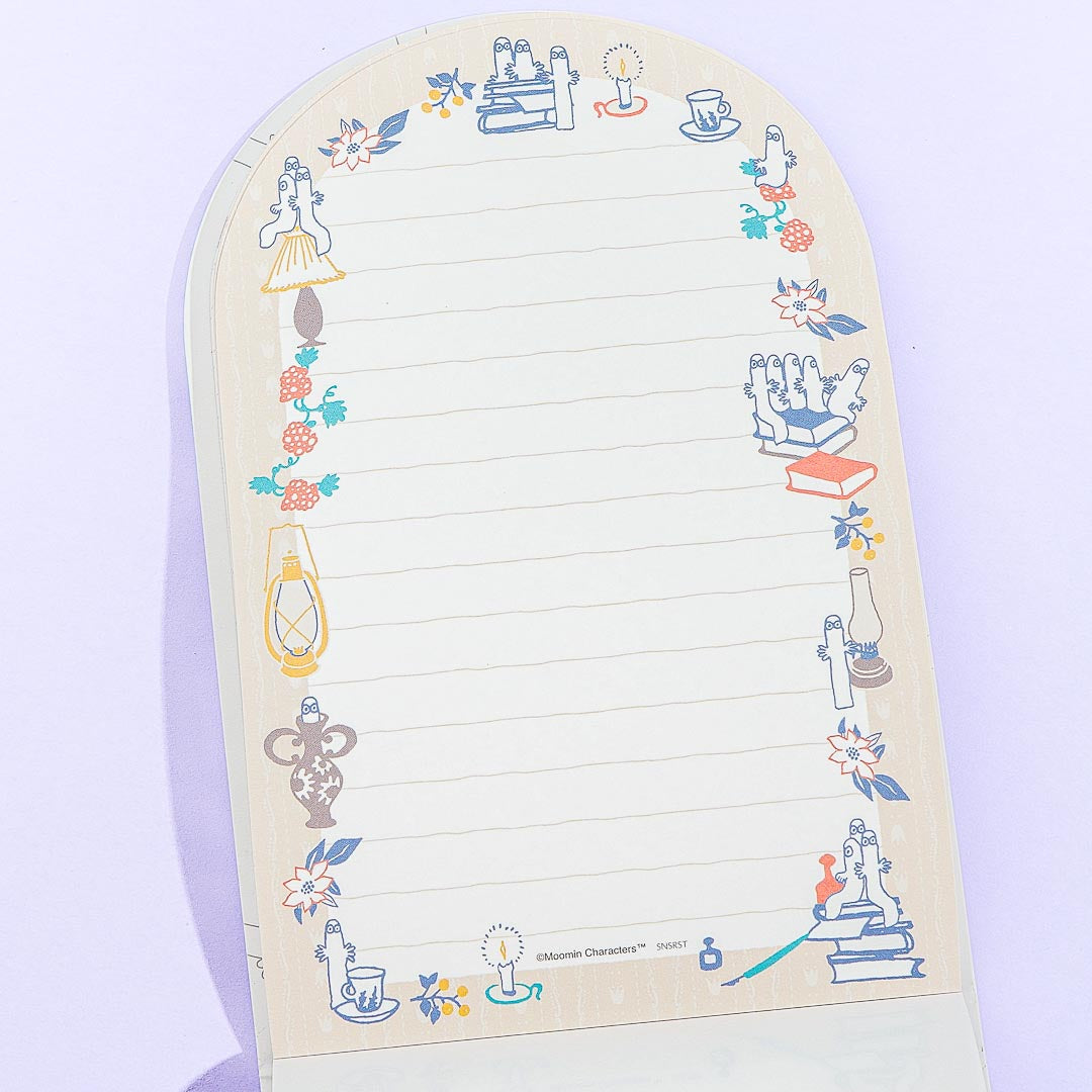 Moomin Die-Cut Memo Pad - The Hattifatteners