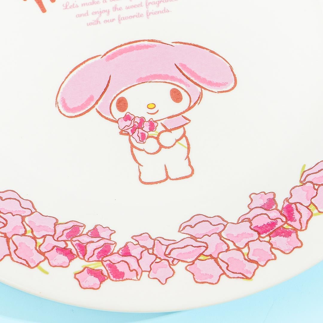 My Melody Flowery Wreath Plate