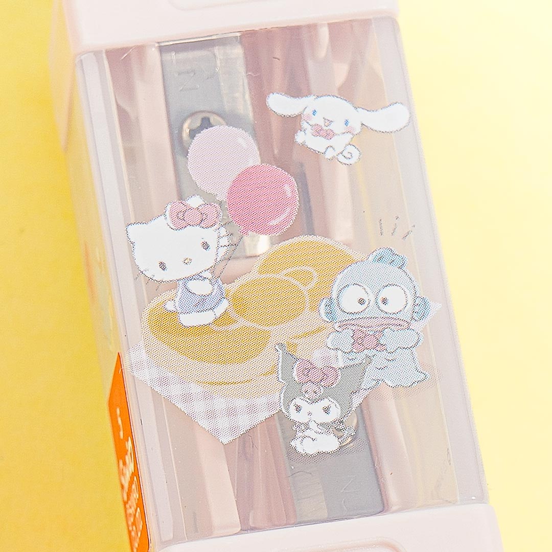 Sanrio Characters Ribbon Twin Pencil Sharpener