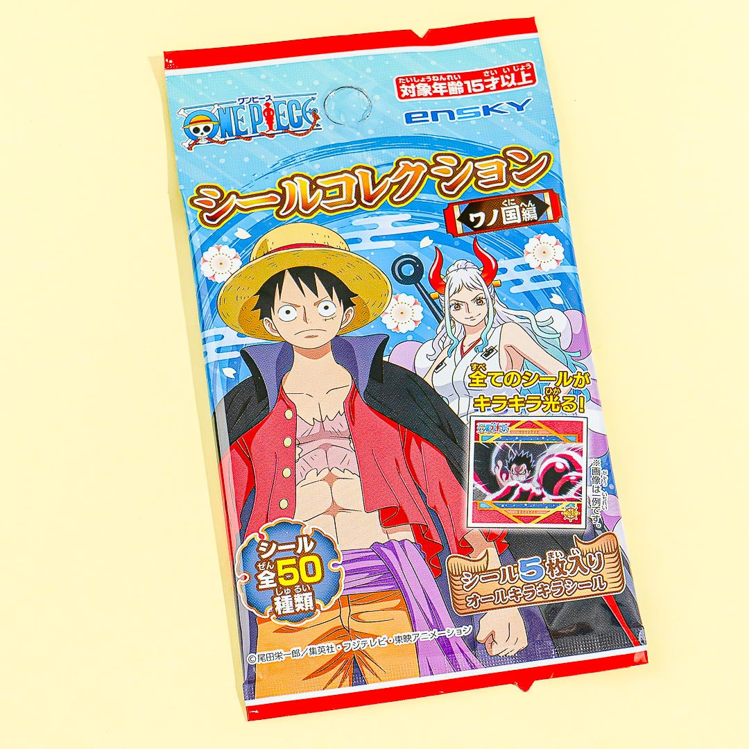 One Piece Wano Country Collectible Stickers