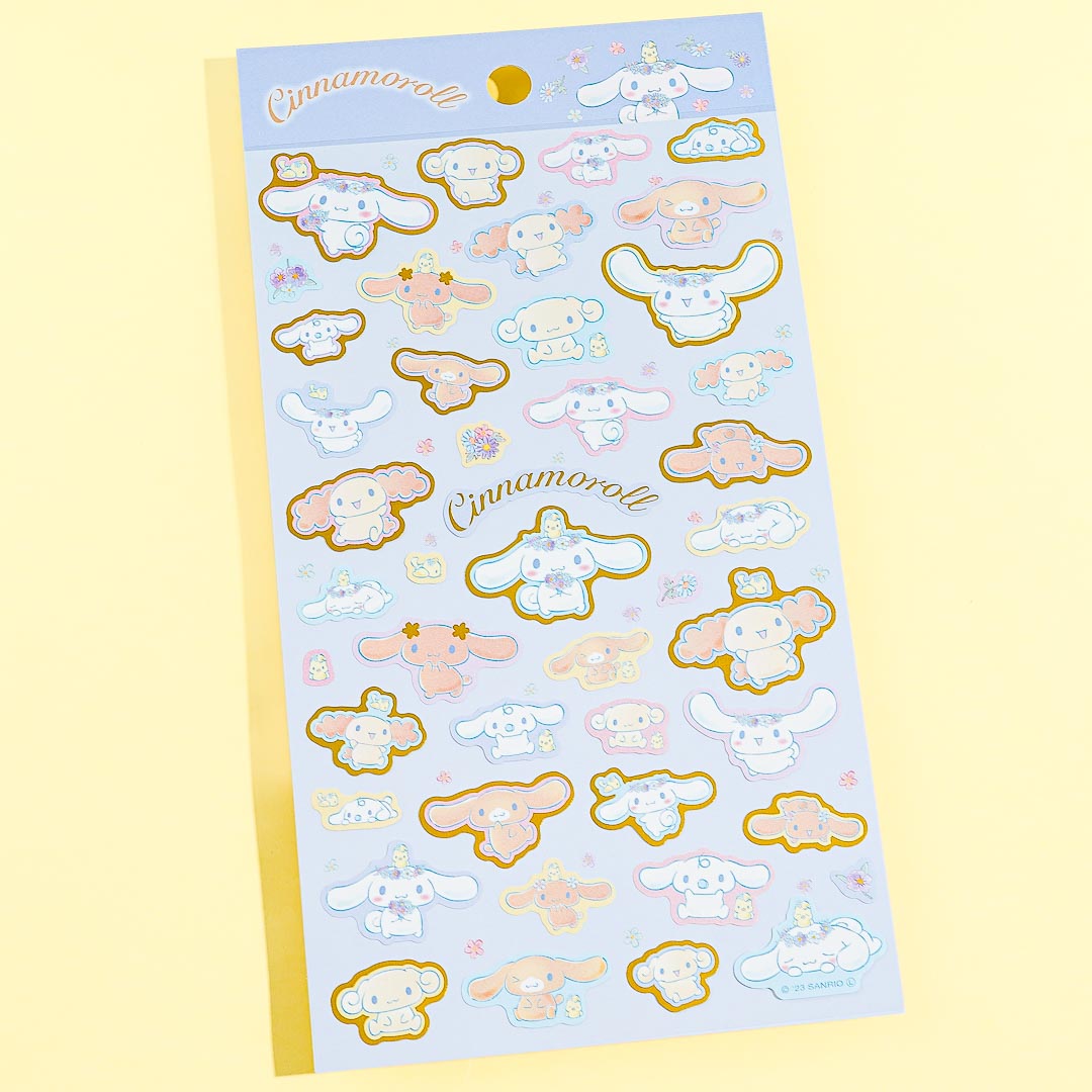 Cinnamoroll Flowery Friends Stickers