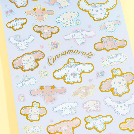 Cinnamoroll Flowery Friends Stickers
