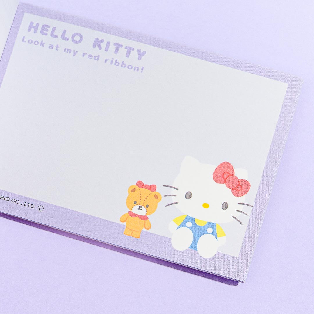 Hello Kitty Mugyutto Memo Pad