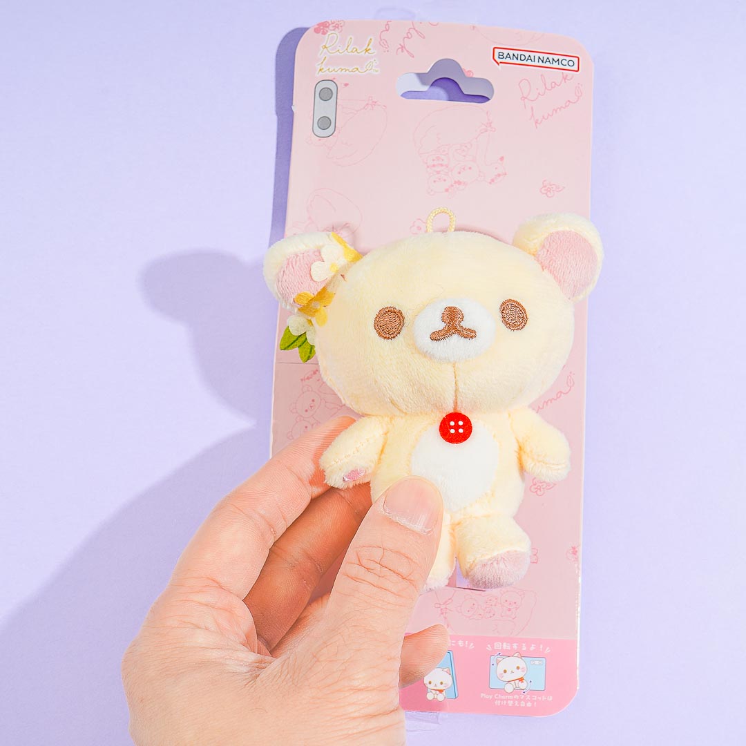 Korilakkuma Smart Phone Plush Charm