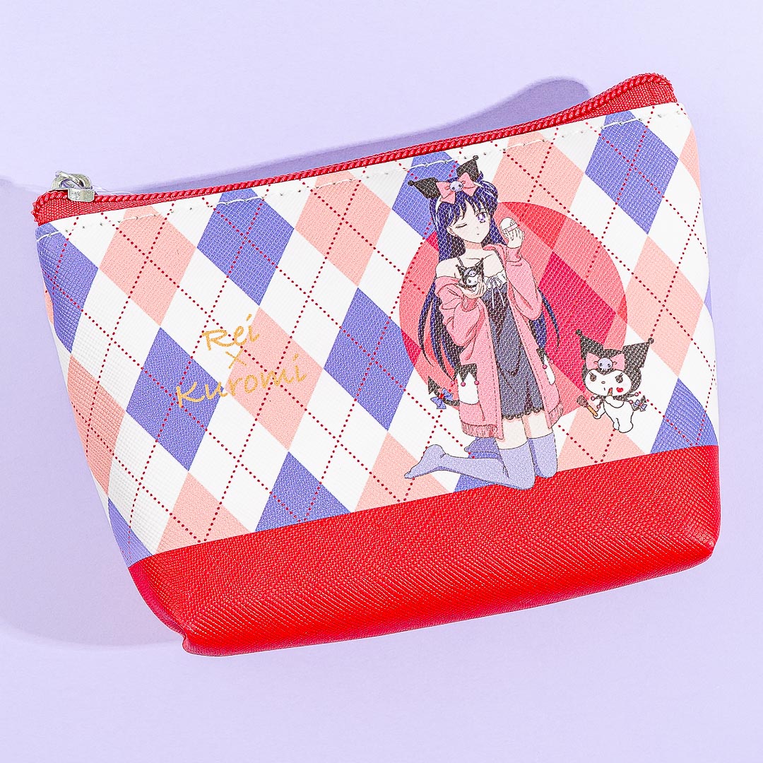Sailor Moon Cosmos x Sanrio Characters Pouch - Sailor Mars & Kuromi