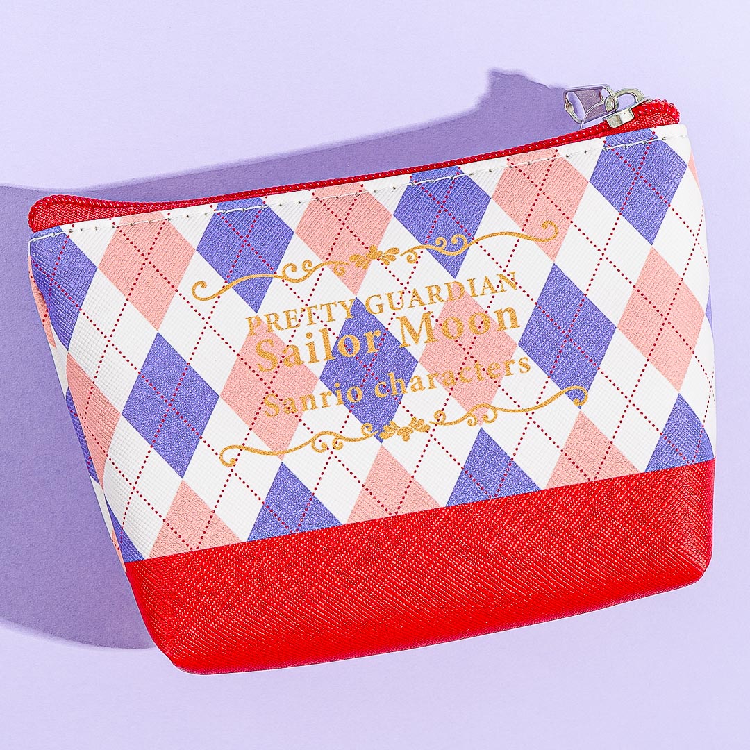 Sailor Moon Cosmos x Sanrio Characters Pouch - Sailor Mars & Kuromi