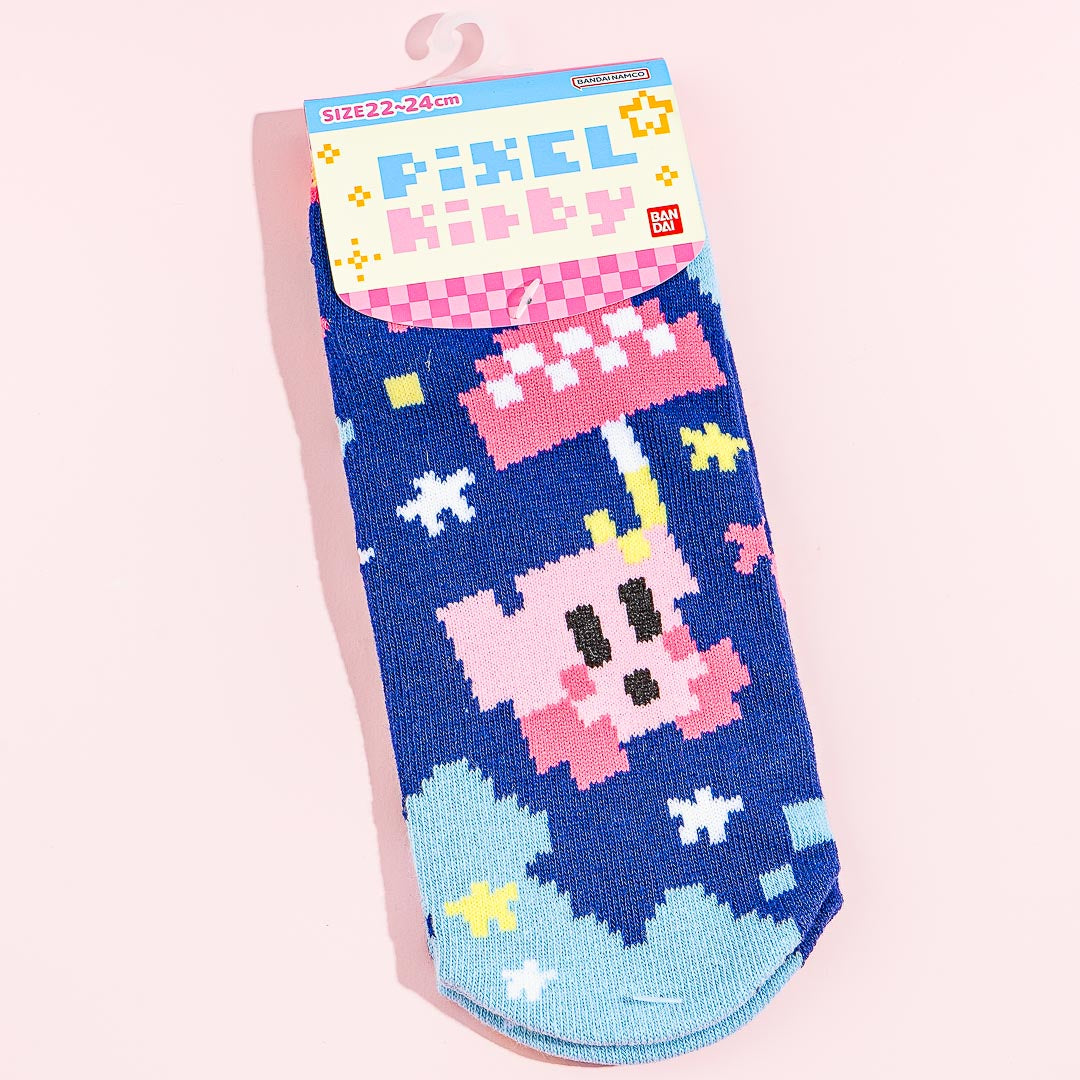 Pixel Kirby Umbrella Socks