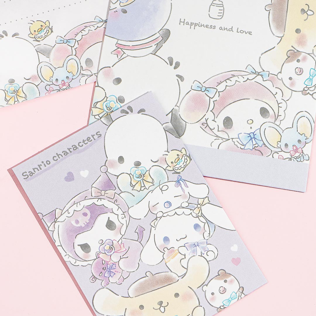 Sanrio Characters Happiness & Love Mini Letter Set