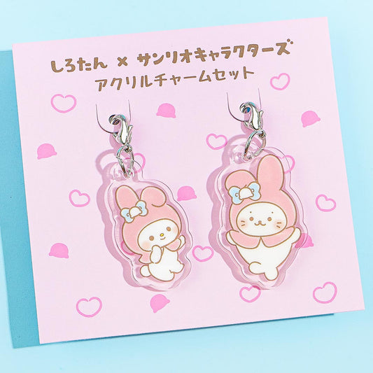 My Melody x Sirotan Charm Set